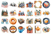 Autumn Photography Clipart, an Illustration by Daily.Designs (Thumbnail 2 of 3)