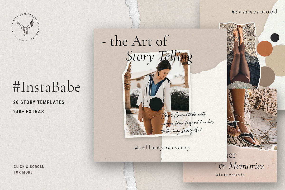 Ultimate Instagram Bundle + Updates, a Social Media Template by SilverStag Type Foundry (Photo 3 of 28)