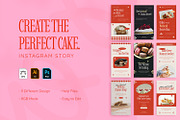 Perfect Cake - Instagram Story, a Social Media Template by VUNIRA (Thumbnail 1 of 3)
