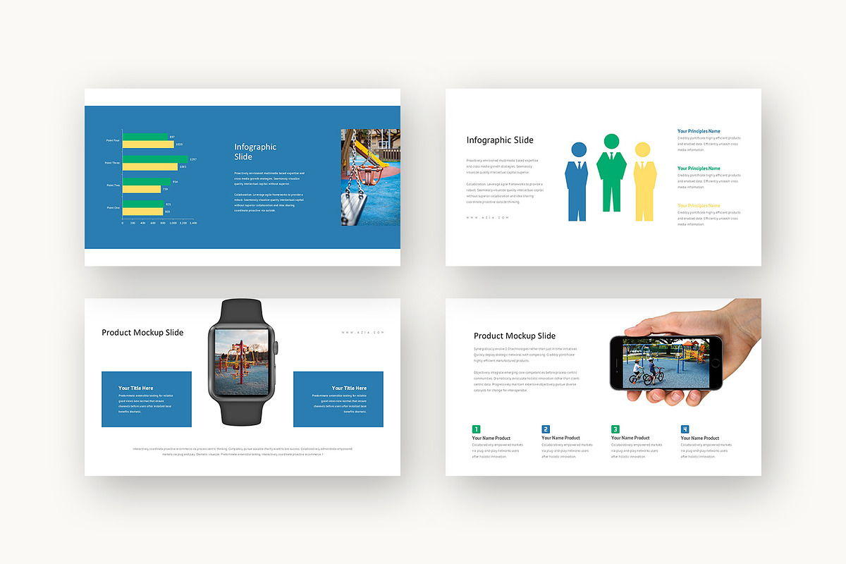 Azia : Kids Playground Google Slides, a Presentation Template by Punkl Camp (Photo 7 of 16)