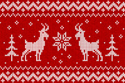 Knit with goats :) seamless pattern, a Pattern Graphic by Art of Sun (Thumbnail 2 of 2)