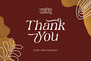 Mahony Browns Typeface, a Serif Font by alit design (Thumbnail 15 of 15)