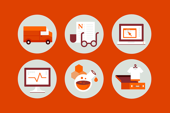 Spots 100 Spotty Colorful Icons