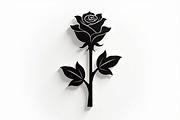 Rose Black Silhouette Decorative, an Illustration by Amazin_art (Thumbnail 24 of 31)