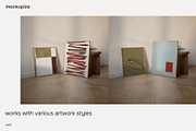 Square 2 Frame Poster Mockup, a Household Mockup by mockupize (Thumbnail 5 of 7)
