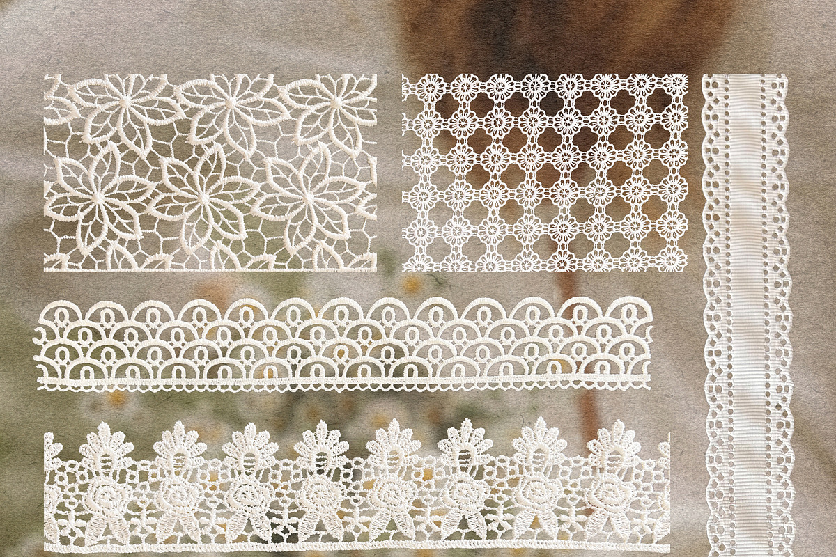 Vintage Collage Kit Lace & Paper, an Object Graphic by Allure Art (Photo 7 of 23)