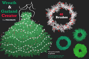 Wreath & Garland Creator Procreate