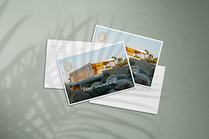 Correo Postcard Mockups