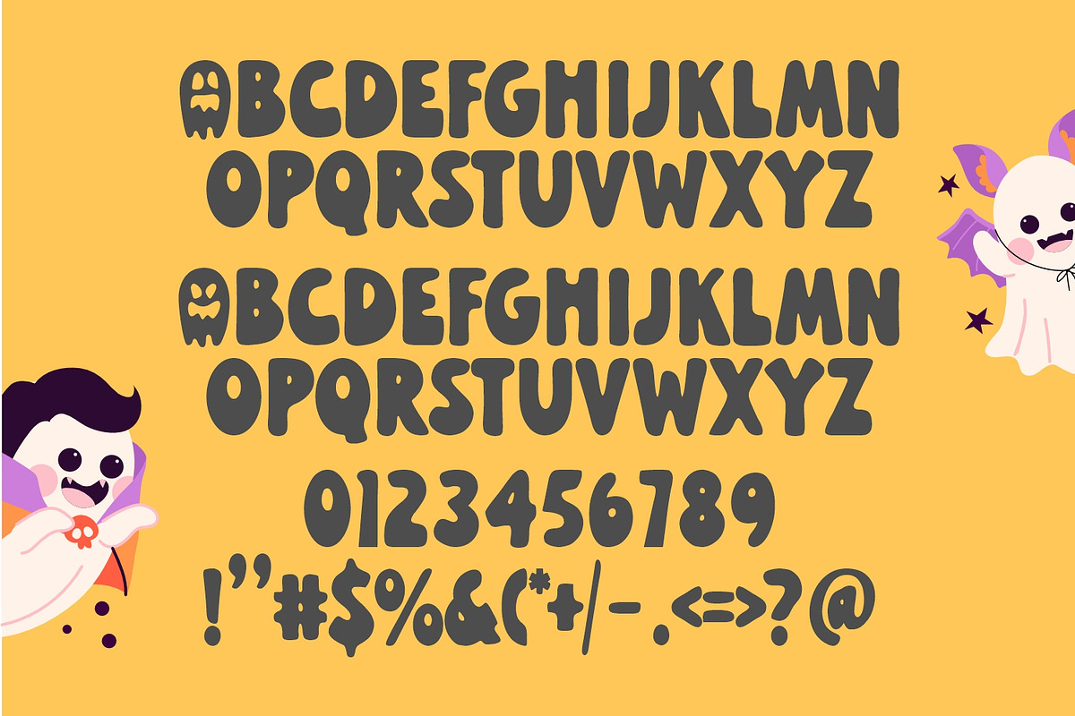 Haunted Sunday - Halloween Font, a Handwritten Font by Keithzo (Photo 6 of 6)