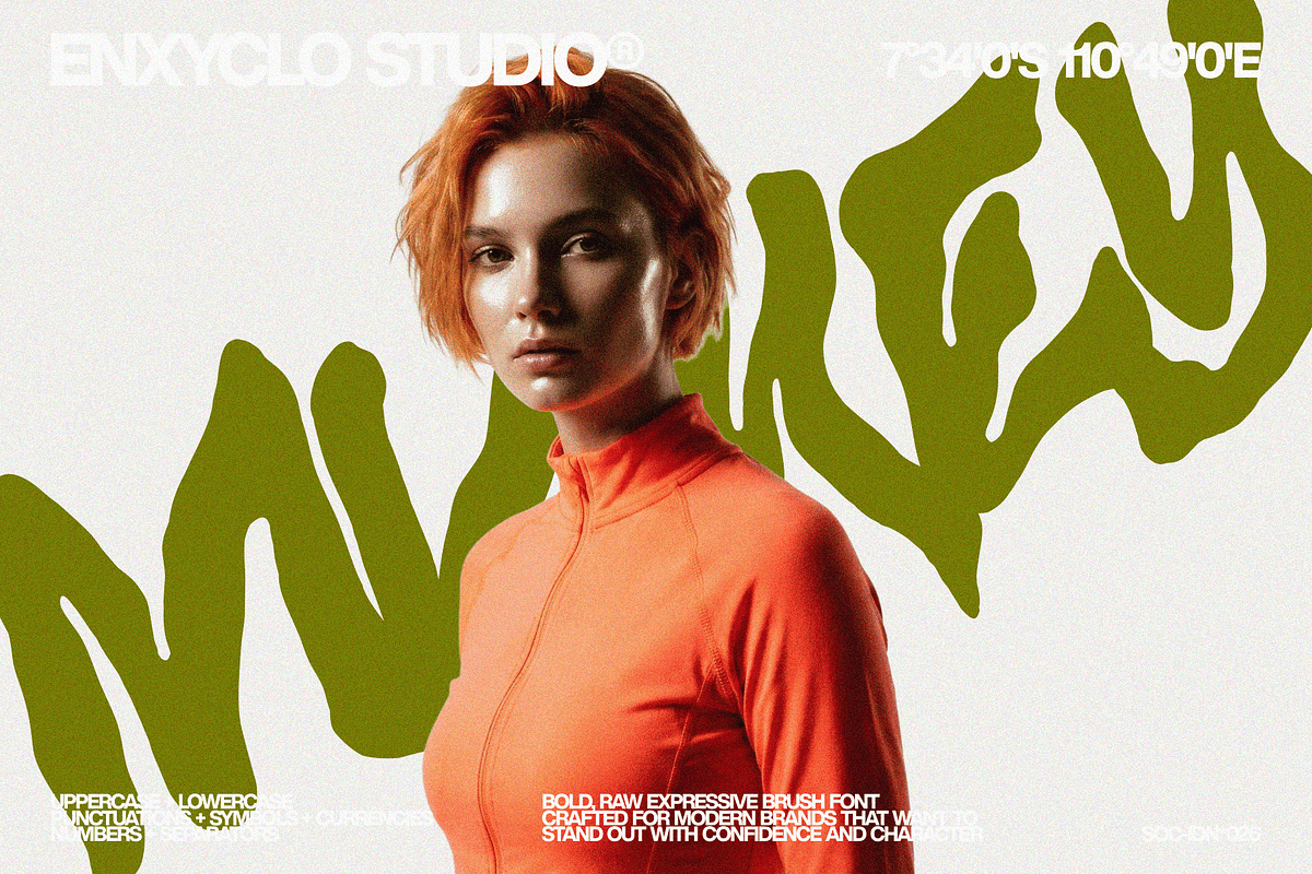 ARGEN — Raw Expressive Gritty Font, a Handwritten Font by Enxyclo Studio (Photo 2 of 14)