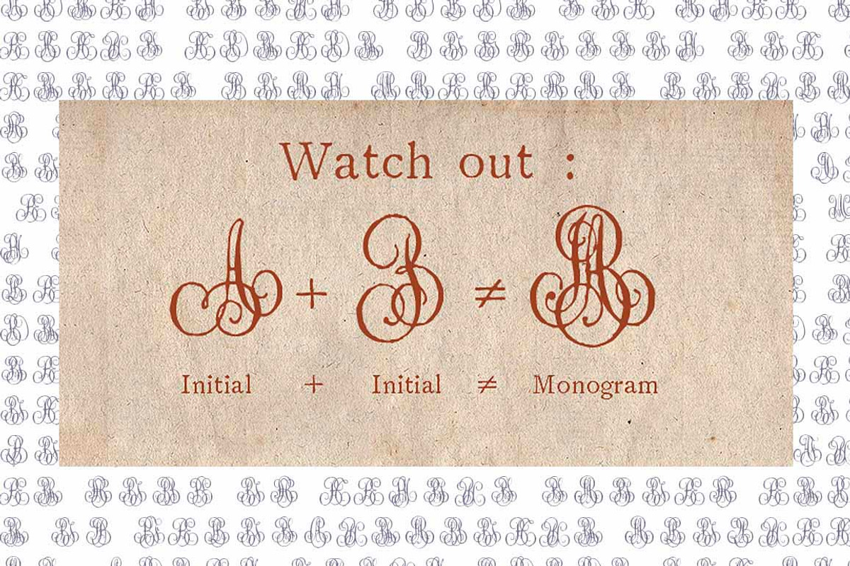 1864 GLC Monogram Set preview 2