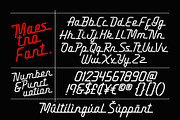 Maestro - Vintage Monoline Font, a Script Font by HRDR (Thumbnail 10 of 11)