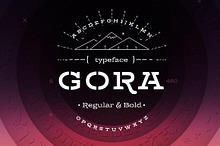 Gora Stencil – Reg & Bold