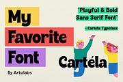 Cartela | A Playful & Bold Sans Font, a Sans Serif Font by Artolabs (Thumbnail 2 of 14)