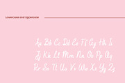 PGR Rustica - Script Font, a Script Font by Pikgura (Thumbnail 2 of 6)