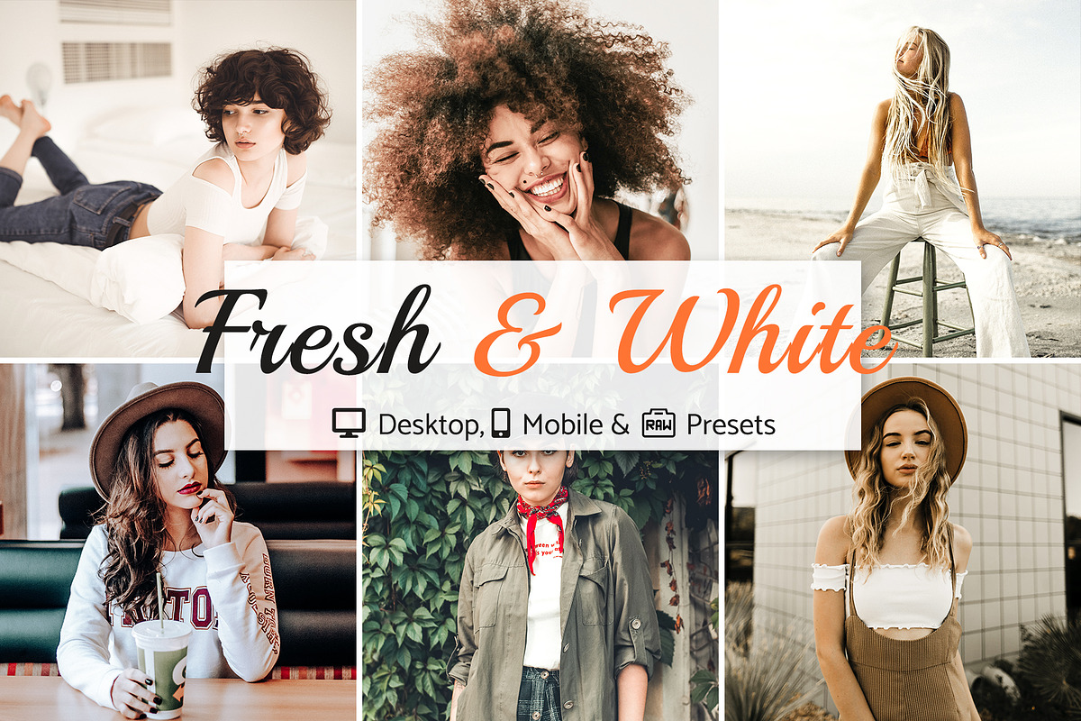 Fresh & White Lightroom Collection, an Action Add-On by Andit themes (Photo 1 of 11)