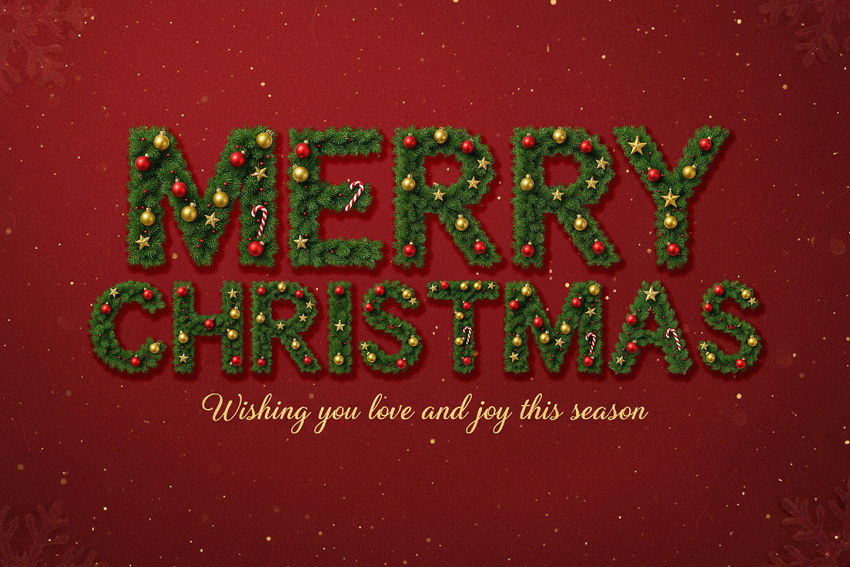 Xmas Joy - Christmas Holiday Font, a Font by AndrewPixelType (Photo 7 of 10)