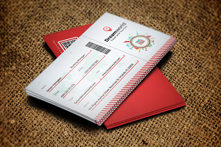 Tour and Travel Business Card, a Business Card Template by GraphicsEgg