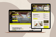 Squarespace Template: Fidelity, a Squarespace Template by Applet Studio (Thumbnail 1 of 5)