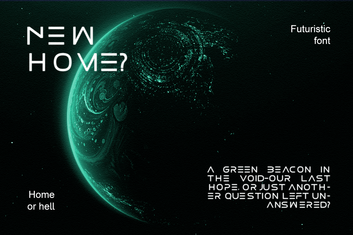 Felbion – Futuristic Display Font, a Sans Serif Font by Vadovastd (Photo 5 of 9)