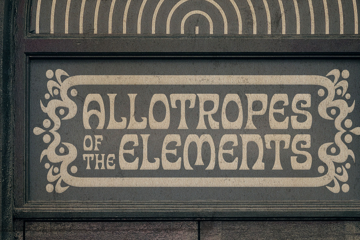 Allotropic | Expressive Retro Family, a Font by The Flying Type (Photo 8 of 12)