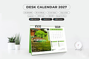 Printable 2027 Calendar A5 Size, a Stationery Template by MstArtwork (Thumbnail 4 of 5)