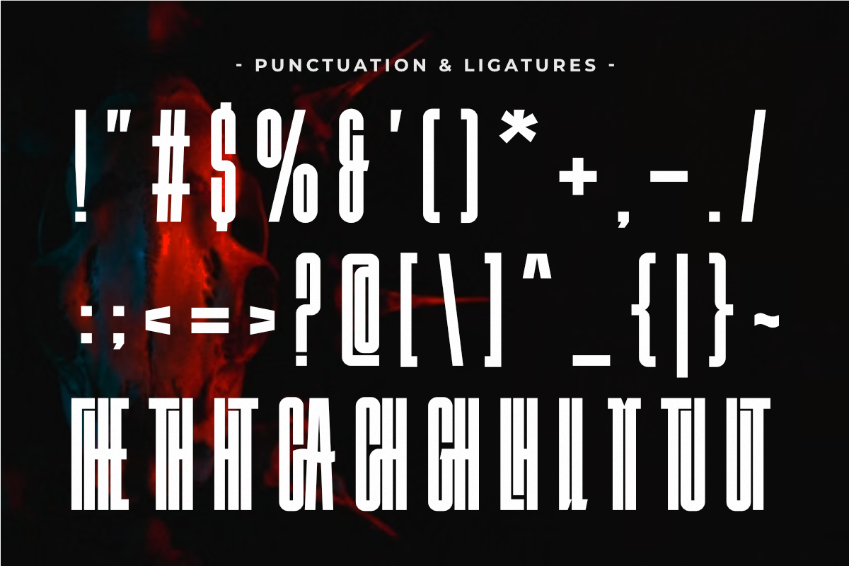 Further - Tall Sans Display Font, a Sans Serif Font by Pian45 Studio (Photo 7 of 8)