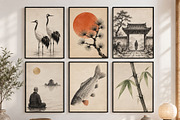Zen Japanese Wall Art Prints, a Decorative Illustration by Selenique Studio (Thumbnail 9 of 12)