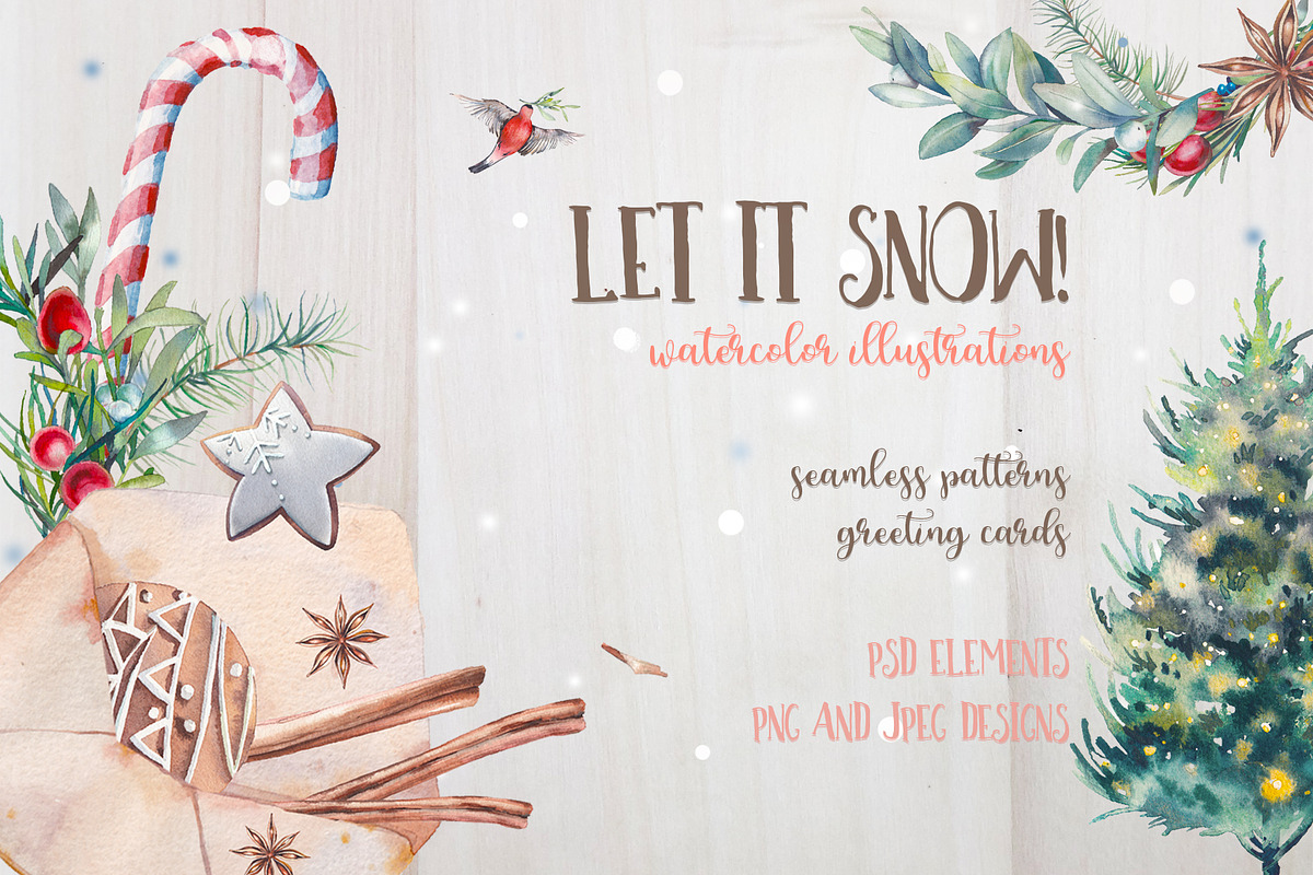 Let it snow!, an Illustration by Eisfrei (Photo 1 of 8)