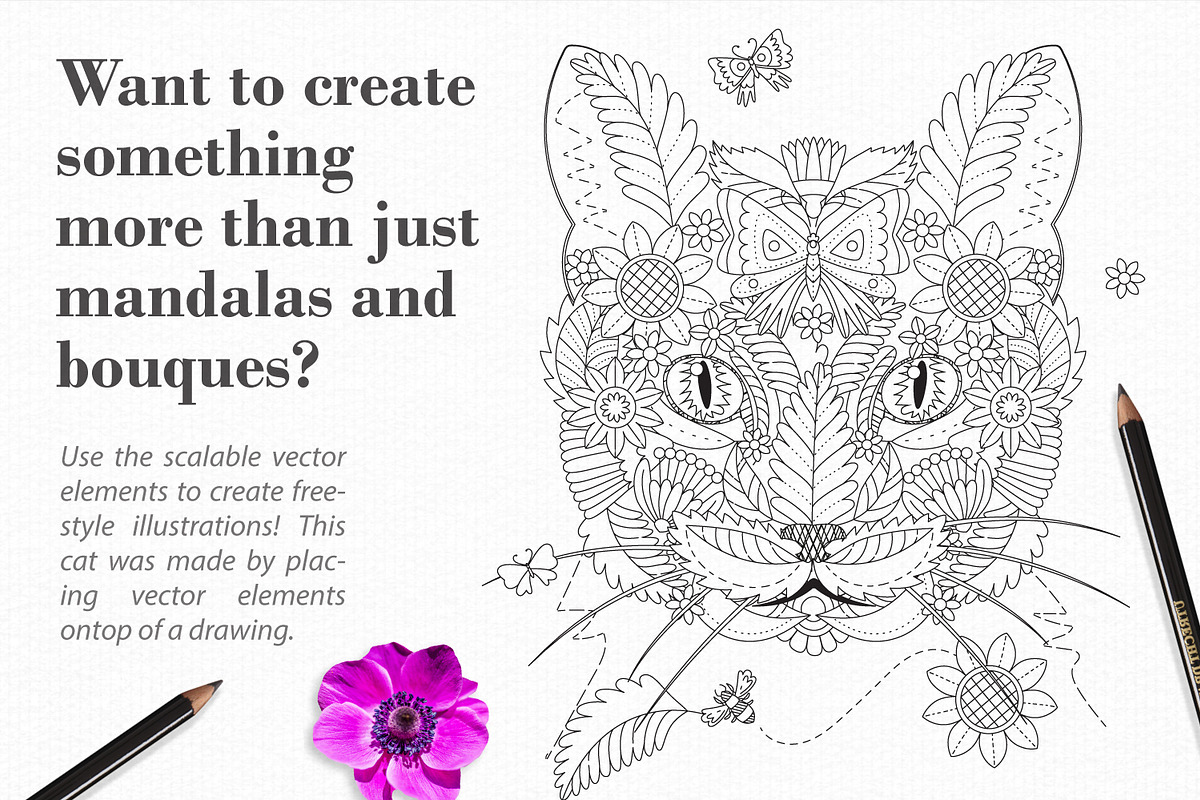 Floral Bouquet Mandala Creator, a Plug-in Add-On by Drifter Studio (Photo 6 of 10)