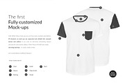 Men T-shirt Ghost Mock-ups FREE DEMO, a Books & Magazine Mockup by Apparel_Mockups (Thumbnail 6 of 23)