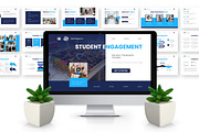 Student Engagement - Education Key, a Presentation Template by Deepslide Studio (Thumbnail 3 of 6)