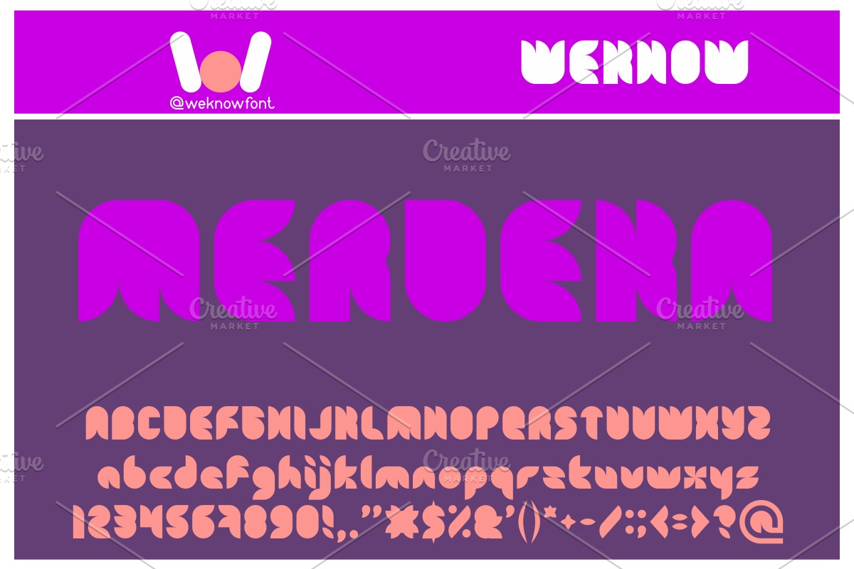 snow mask font, a Font by weknow (Photo 5 of 5)