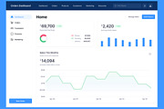 Orders, Sales Tracking Dashboard Web, an UI Kit Template by nagaredesignstudio (Thumbnail 2 of 5)