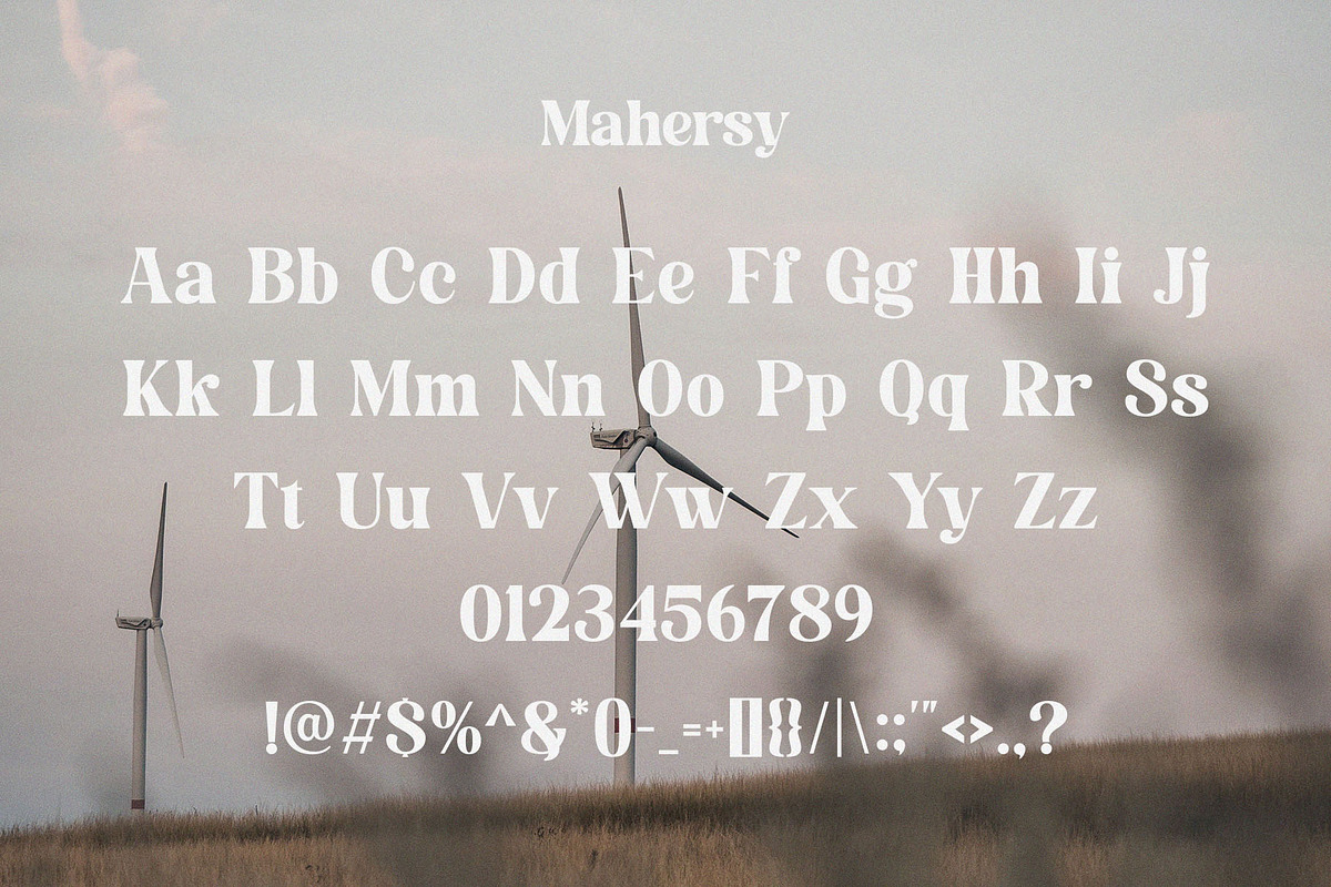Mahersy - Classic Display Serif, a Serif Font by TypeLogue (Photo 4 of 5)