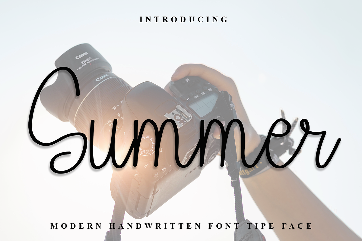 Summer, a Handwritten Font by FreshTypeINK (Photo 5 of 8)