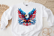 American Patriotic Eagle 4th of July, an Illustration by Designworld (Thumbnail 3 of 7)