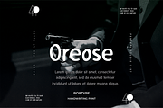 Oreose Font, a Handwritten Font by portype (Thumbnail 1 of 6)