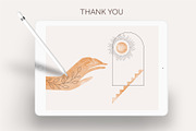 Mystical Stamp Brushes for Procreate, a Brush Add-On by NinaFedorova (Thumbnail 7 of 7)