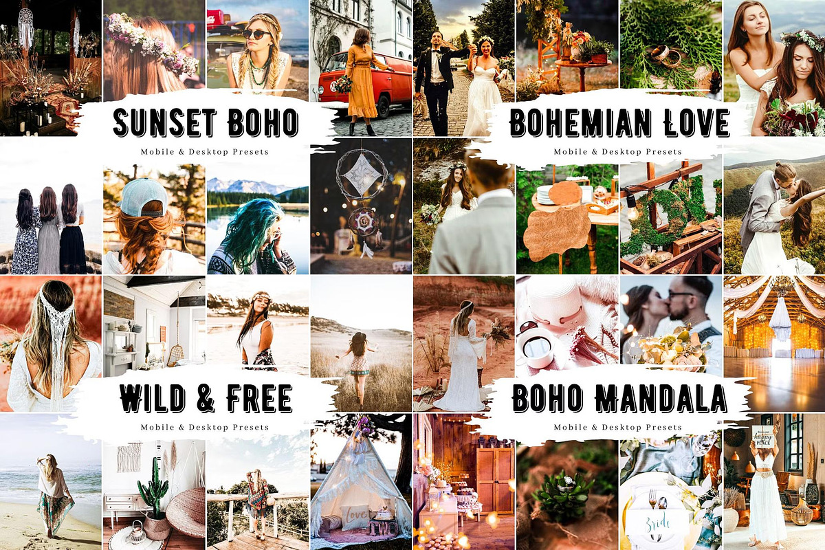 450 Lightroom Mobile Presets Bundle, a Preset Add-On by LucaTheme (Photo 6 of 10)