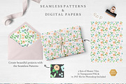 Dear Baby Watercolor Florals & Leaf, an Illustration by Momo Studio (Thumbnail 11 of 14)