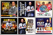 150+ Church Flyers Bundle, a Flyer Template by AfzaalGraphics (Thumbnail 13 of 18)