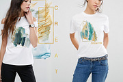 ARGENTUM & AURUM|water & geometric, a Texture Graphic by holaholga (Thumbnail 6 of 6)