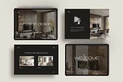 Interior Design Presentation Canva, a Presentation Template by Instprofi | Studio Estimo (Thumbnail 1 of 5)
