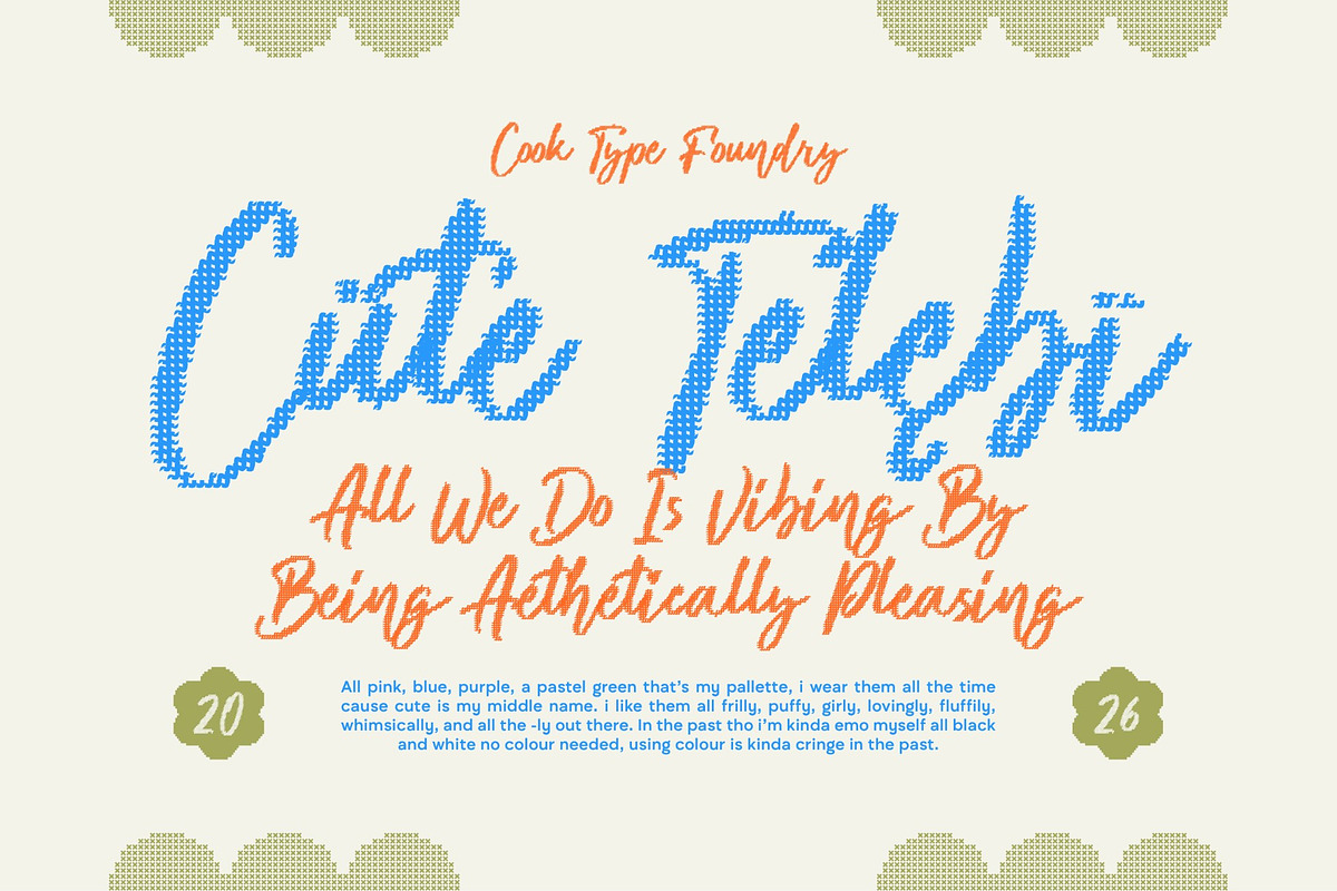 Corumi, a Script Font by graphicook (Photo 5 of 10)