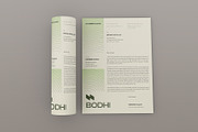 Modern Corporate Letterhead, a Stationery Template by Neermana (Thumbnail 4 of 4)