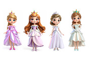 Fairy princesses set, a Person Illustration by Bunny's Little Shop (Thumbnail 2 of 3)