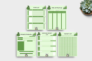 Editable Canva Business Planner