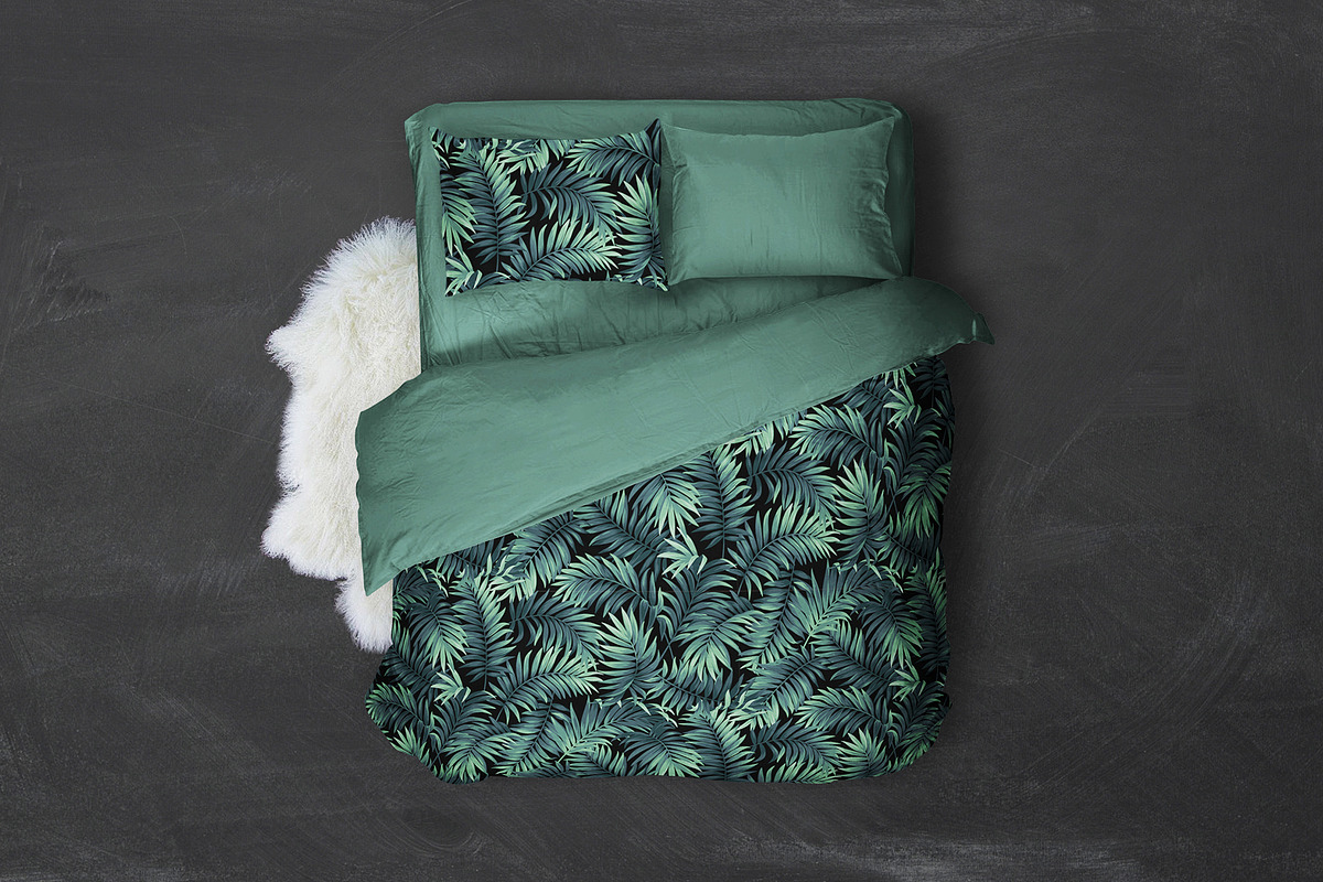 Tropical plant pattern. Vector., a Pattern Graphic by Anna Smirnova (Photo 3 of 7)