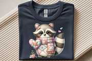 Valentine Patchwork Animal Clipart, an Illustration by SinaCreation (Thumbnail 9 of 11)